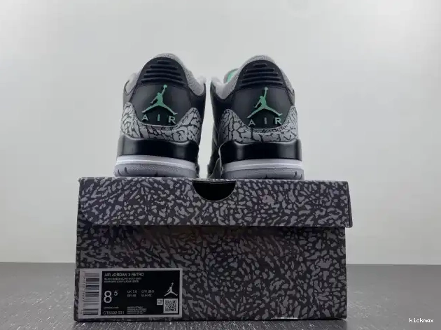 Cheap MAX Glow Green 3 Air Jordan CT8532-031 0325
